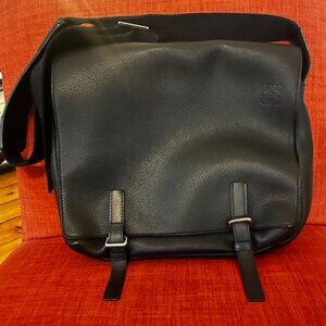 Loewe Unisex Calfskin Military Messenger Bag
